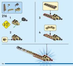 LEGO 31150 instructions page 104 – build guide