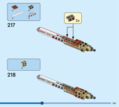 LEGO 31150 instructions page 105 – build guide