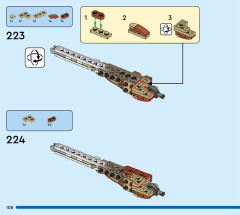 LEGO 31150 instructions page 108 – build guide