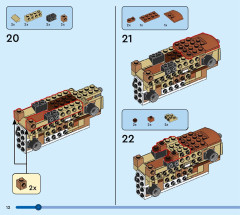 LEGO 31150 instructions page 12 – build guide