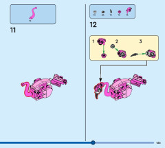 LEGO 31150 instructions page 123 – build guide