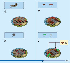 LEGO 31150 instructions page 127 – build guide