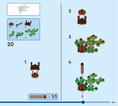 LEGO 31150 instructions page 135 – build guide