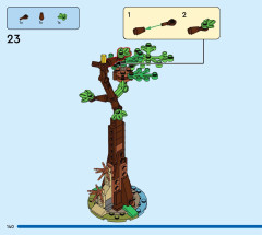 LEGO 31150 instructions page 140 – build guide