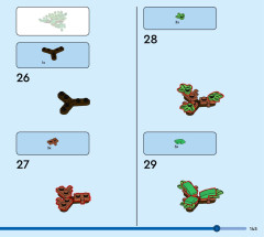 LEGO 31150 instructions page 145 – build guide