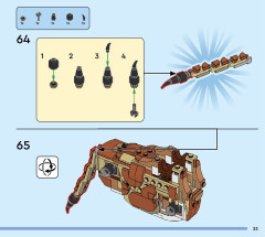 LEGO 31150 instructions page 33 – build guide