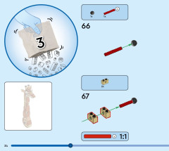 LEGO 31150 instructions page 34 – build guide
