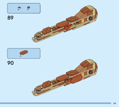 LEGO 31150 instructions page 43 – build guide