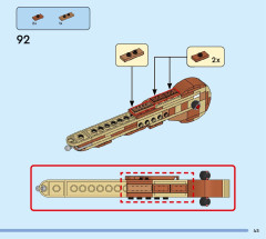 LEGO 31150 instructions page 45 – build guide