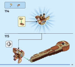 LEGO 31150 instructions page 53 – build guide