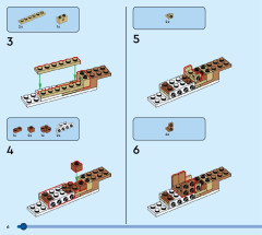 LEGO 31150 instructions page 6 – build guide
