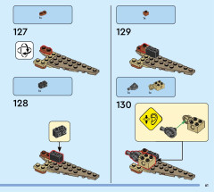 LEGO 31150 instructions page 61 – build guide