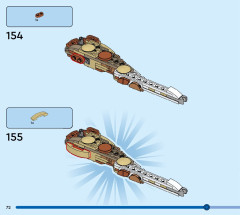 LEGO 31150 instructions page 72 – build guide