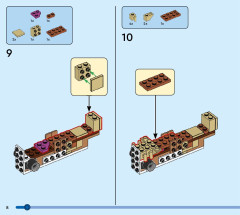 LEGO 31150 instructions page 8 – build guide