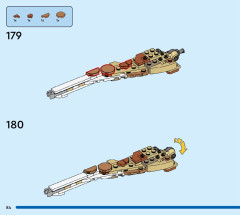 LEGO 31150 instructions page 84 – build guide