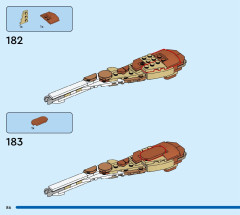 LEGO 31150 instructions page 86 – build guide