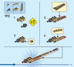LEGO 31150 instructions page 91 – build guide