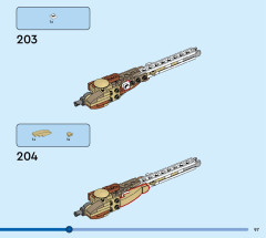LEGO 31150 instructions page 97 – build guide