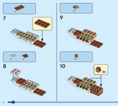 LEGO 31150 instructions page 4 – build guide