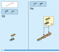 LEGO 31150 instructions page 42 – build guide