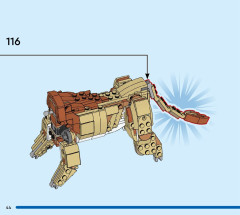 LEGO 31150 instructions page 44 – build guide