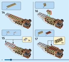 LEGO 31150 instructions page 6 – build guide
