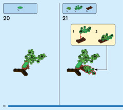 LEGO 31150 instructions page 72 – build guide