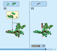 LEGO 31150 instructions page 73 – build guide