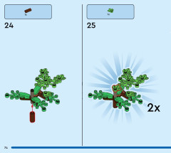 LEGO 31150 instructions page 74 – build guide