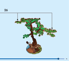 LEGO 31150 instructions page 75 – build guide