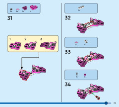 LEGO 31150 instructions page 77 – build guide