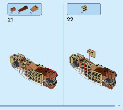 LEGO 31150 instructions page 9 – build guide