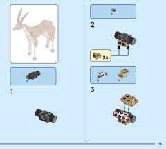 LEGO 31150 instructions page 15 – build guide