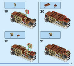 LEGO 31150 instructions page 21 – build guide