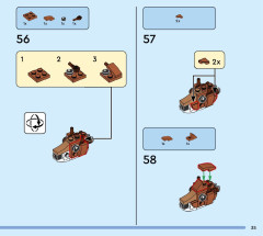 LEGO 31150 instructions page 35 – build guide
