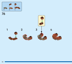 LEGO 31150 instructions page 44 – build guide