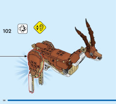 LEGO 31150 instructions page 58 – build guide