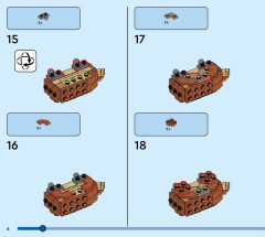 LEGO 31150 instructions page 6 – build guide