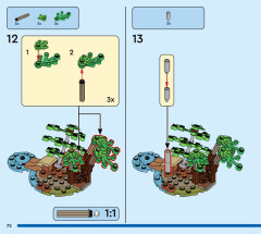 LEGO 31150 instructions page 72 – build guide