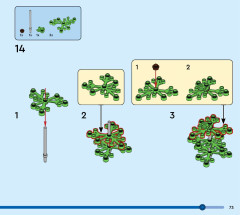LEGO 31150 instructions page 73 – build guide