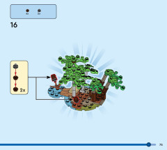 LEGO 31150 instructions page 75 – build guide