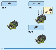 LEGO 31151 instructions page 106 – build guide