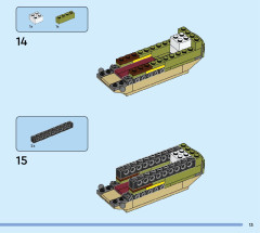 LEGO 31151 instructions page 13 – build guide