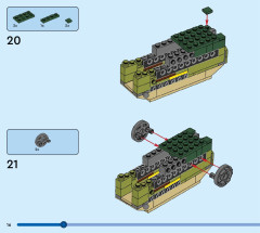 LEGO 31151 instructions page 16 – build guide