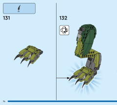 LEGO 31151 instructions page 74 – build guide