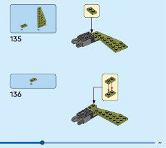 LEGO 31151 instructions page 77 – build guide