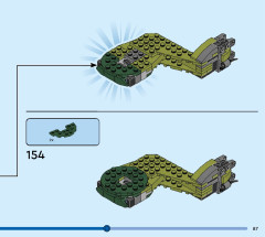 LEGO 31151 instructions page 87 – build guide