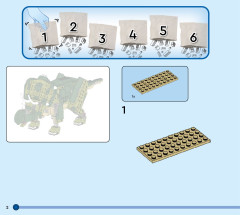 LEGO 31151 instructions page 2 – build guide