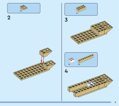 LEGO 31151 instructions page 3 – build guide