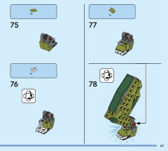 LEGO 31151 instructions page 43 – build guide